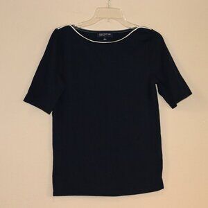 Jones New York Navy Top Size S